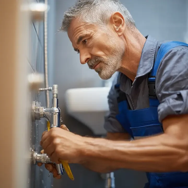 Plumbing repair at a fixture